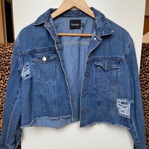Cropped Jean Jacket